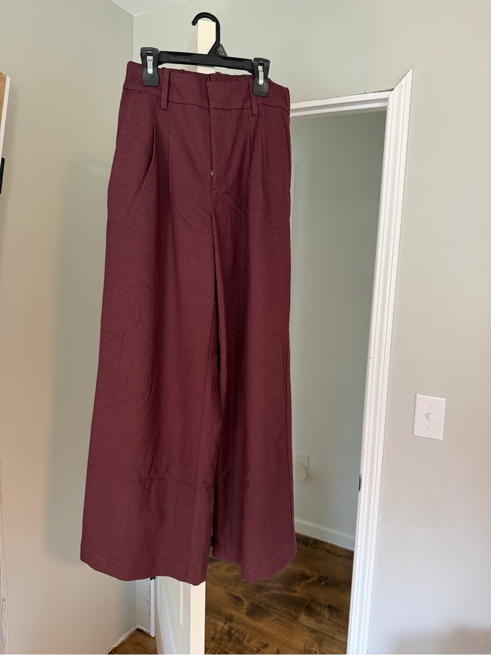 a new day Wide-Leg Pants in Burgundy